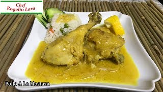 Cómo Hacer Pollo A La Mostaza Receta Deliciosa [upl. by Lugar]