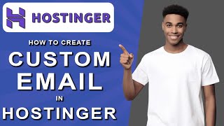 How to create custom email in hostinger 2024 [upl. by Assiruam]