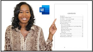 How To Create A Table Of Contents In Microsoft Word [upl. by Katine]