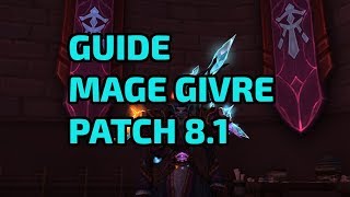 GUIDE MAGE GIVRE Patch 81 Raid et MM [upl. by Anauqahs]