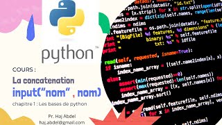 Python  la concatenation avec la virgule [upl. by Gabriele635]