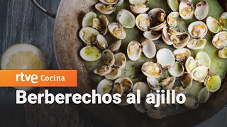 Berberechos al ajillo  La Hora de la 1  RTVE Cocina [upl. by Yllil758]