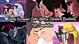 LUMITY KORRASAMI CAITVI HARLIVY CATRADORA BUMBLEBY EDIT COMPILATION [upl. by Esinned257]