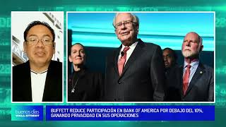 Buffett reduce participación en Bank of America por debajo del 10 [upl. by Sparky]