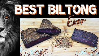 Homemade Biltong A Culinary Journey to South Africa [upl. by Nivag608]