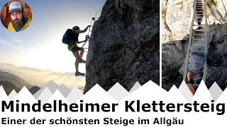 Aussichtsreicher Kletterteig im Herzen der Allgäuer Alpen  T4 amp I UIAA bzw C [upl. by Eniluqcaj381]