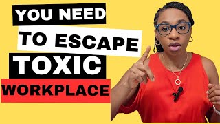 How To Deal With A Toxic Workspace  Signs Of A Toxic Workplace [upl. by Fariss28]