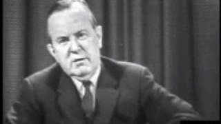 November 22 1963  Prime Minister of Canada Lester B Pearson following President Kennedys death [upl. by Anirbys714]