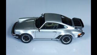 Review  118 Scale Norev Porsche 911 Turbo 33 1977 [upl. by Lebbie291]