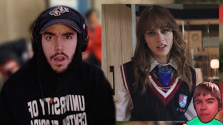 REACCIÓN A  REBELDE LA SERIE  REBELDE OFFICIAL VIDEO 2021 NETFLIX [upl. by Armmat]