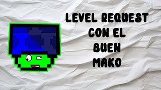 JUGANDO GEOMETRY DASH PORQUE NO TENGO NADA QUE HACER b LEVEL REQUEST [upl. by Nester]