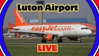 LIVE Luton Airport  London 4th Biggest Airport [upl. by Brittne]