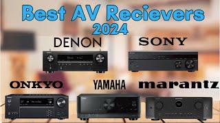 Best AV Recievers 2024 [upl. by Garey365]