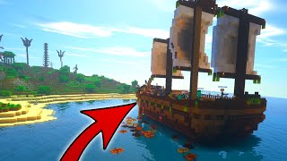 Pirates ATTACKED Our Island in Minecraft [upl. by Wills415]