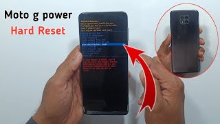 Moto G Power hard reset Unlock Password  Factory Reset Motorola G power [upl. by Thesda305]