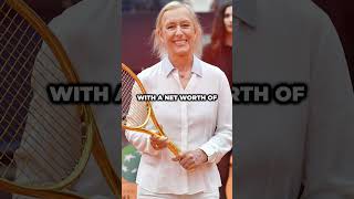 Who Is The Richest Tennis Legend Ft Martina Navratilova Chris Evert Steffi Graf 🤑 [upl. by Iveksarap]