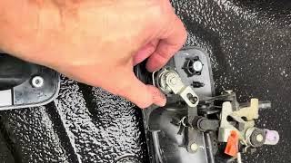 Replacing Tailgate Handle on a 2011 Toyota Tundra [upl. by Alcine]