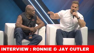 Interview  Ronnie Coleman amp Jay Cutler Arnold Classic UK 2024 [upl. by Akzseinga]