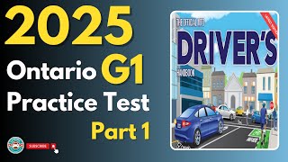 Ontario G1 Practice Test Part 1  Rules  Canadian Driver Knowledge Tests [upl. by Nazay]