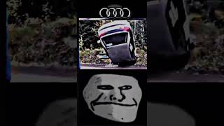 Whos best 🥶 AUDI Vs BMW troll trollface car meme [upl. by Wells780]