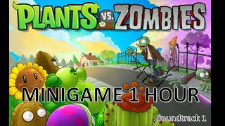 Plants vs Zombies I Minigame soundtrack 1 hour [upl. by Novart]