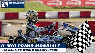 Vi racconto il mio primo MONDIALE  FIA Karting World Championship [upl. by Ress]