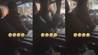 Lil Reese Confronts Uber Driver Saying He Stole His Money😂😂😂🤣🤣🤣 [upl. by Gina237]