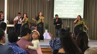 PN AOG Worship  Ua Lata Mai  Shake Your Body  Ae Ataata Mai  Shoo Ba Ba medley [upl. by Ennahs]