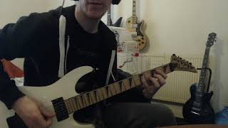 Arch Enemy  Exist To Exit Guitar Cover Pet bird watches in awe [upl. by Otreblasiul]