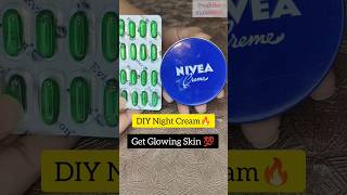 Night CreamVitamin E Capsule For Glowing Skin beatytips viral skincare ytshorts viralvedio [upl. by Odnalo]