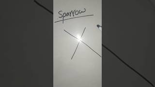 Sparrow drawing ideas art drawing drawingtutorials ytbshorts viralvideo [upl. by Eeima]