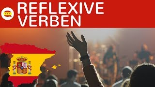 Reflexive Verben konjugieren in Spanisch im Präsens El presente  Bildung Gebrauch Beispiele [upl. by Manaker61]