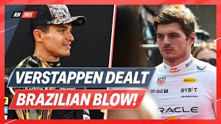 Verstappen Dealt Serious Blow As Norris Handed Brazilian Advantage  F1 Preview [upl. by Laeria966]