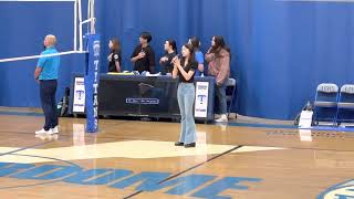 National Anthem at the Temescal Canyon Volleyball Game [upl. by Anastos]