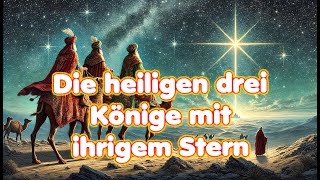 Die heiligen drei Könige mit ihrigem Stern  Sternsingerlied mit Text zum Mitsingen [upl. by Lenor]