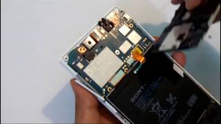 how to change battery for sony xperia c3हिंदी [upl. by Yerfej617]