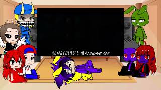 Fnf reacts to Fnaf Out Of StockBy Dawko amp DHeusta [upl. by Htebazil]