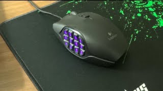 Logitech G600 Review With Razer Naga 2012 Comparison [upl. by Ariom]