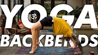 Yoga Backbends For Flexibility and Mobility  40 Minute Yoga Class [upl. by Nydroj810]