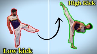 How to kick Higher in Taekwondo 3 Easy ways for more Flexibility [upl. by Theobald]