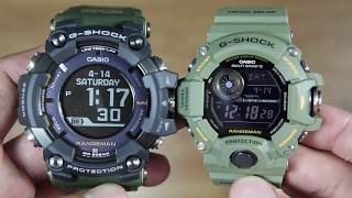 CASIO GSHOCK RANGEMAN GPRB10001B VS RANGEMAN GW94003 [upl. by Eseilana398]