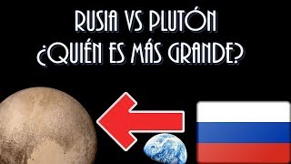 ¿Rusia es más grande que plutón DatoCurioso [upl. by Jabon]