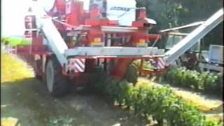 Berry harvester  marjanpoimintakone  Joonas International [upl. by Ehtnax]