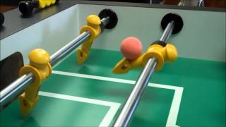 Foosball Aerial Shot MultiCam HD Slow Motion Trick Shot  Tornado Foosball Table [upl. by Amin546]