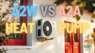 Air To Water VS Air To Air Heat Pump [upl. by Odnumde]