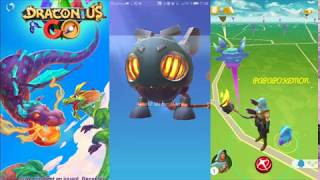 LE NOUVEAU JEU STYLÉ GENRE POKEMON GO DRACONIUS GO [upl. by Nahsad]