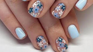 short nail designs 😍👍simple nail art designs for short nail 💅💅😍 nail polish designs 💅 [upl. by Nylirrej470]