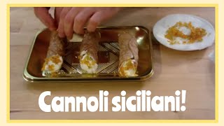 Ricetta Cannoli Siciliani cannolisiciliani cannolisicilianiricettaoriginale ricettesiciliane [upl. by Adnawot772]