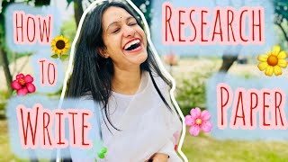 How to write a Research Paper 📝 🔥Part 1 Abstract  Scopus Index  Research paper in a day😳 [upl. by Cirederf]