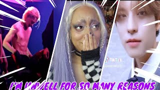 STRAY KIDS TIKTOK THIRST TRAPS NEW MOMENTS TO TAKE US OUT  EMOGIRLBELLA REACTION [upl. by Name770]